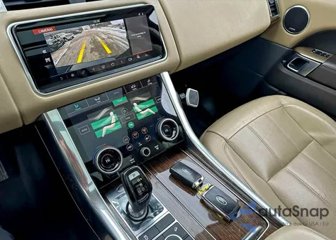 2019 Land Rover Range Rover Sport Hse из США, поврежденный, VIN SALWR2RV1KA833757